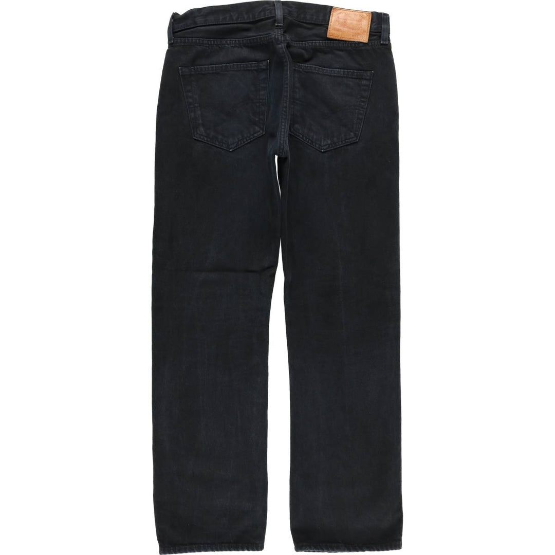 Levi's 501-0165 Black Denim Straight Denim Pants, Men's Size W32 cotton black type Vintage Second Hand
