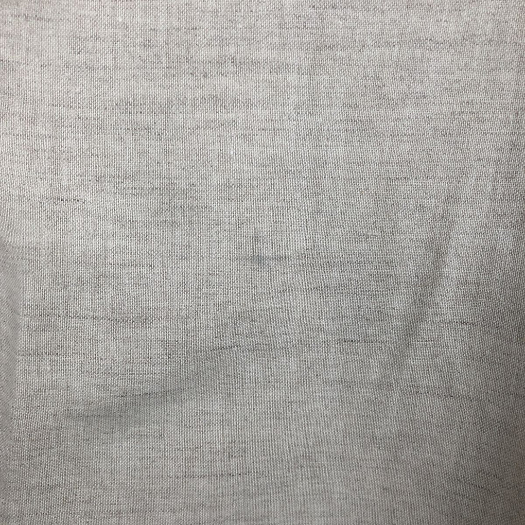 Ralph Lauren CHAPS short-sleeved linen button-down shirt, men's size L linen Beige type Vintage Second Hand