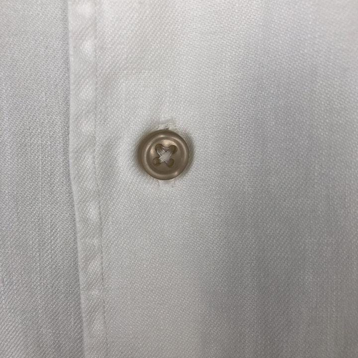Ralph Lauren POLO by Ralph Lauren Bradford Classic Fit Short Sleeve Linen Shirt, Men's Size L linen white type Vintage Second Hand