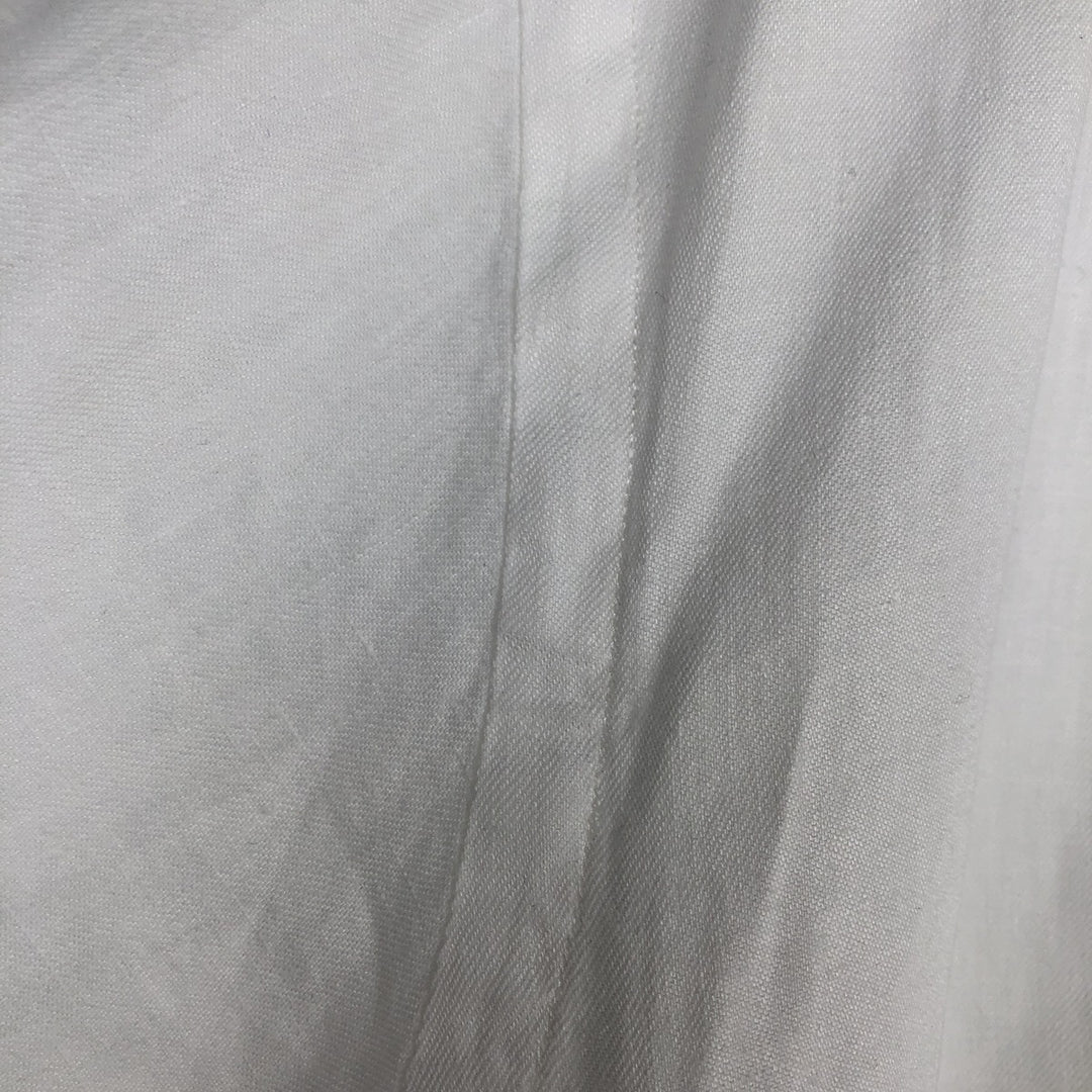 Ralph Lauren POLO by Ralph Lauren Bradford Classic Fit Short Sleeve Linen Shirt, Men's Size L linen white type Vintage Second Hand