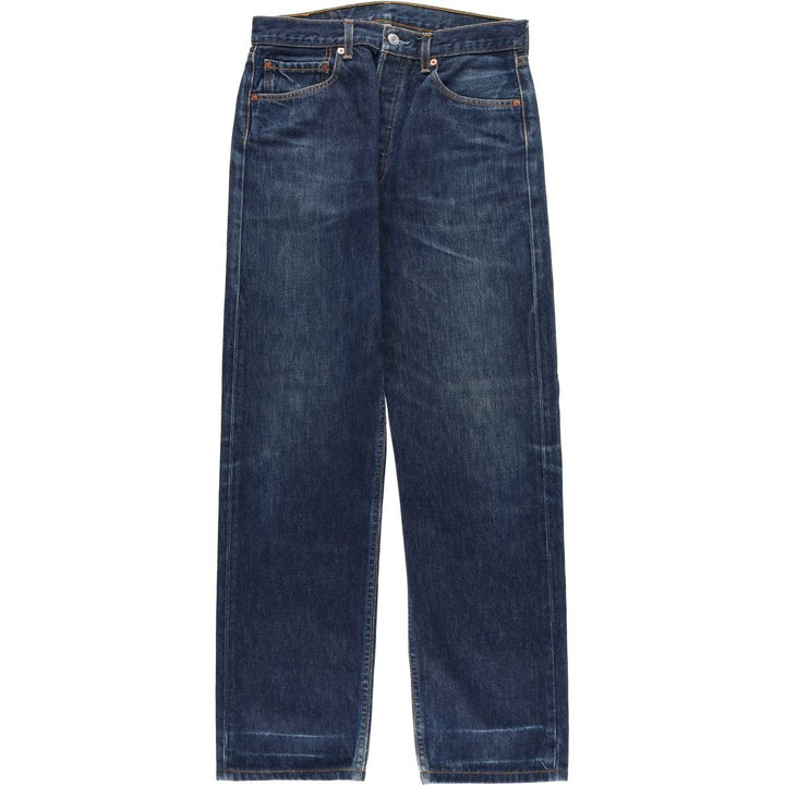 Vintage Levi's 501 Euro Model Straight Denim Pants, Men's Size W30 cotton blue type Vintage Second Hand