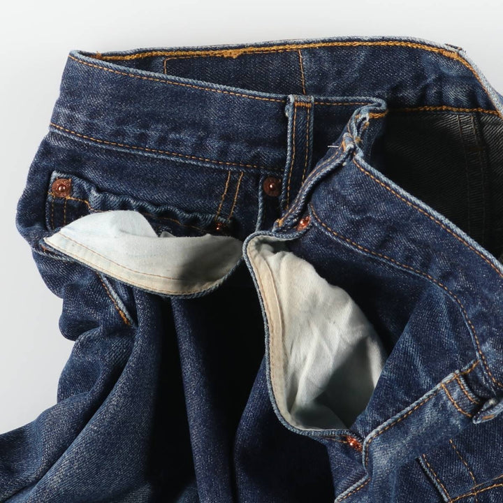 Vintage Levi's 501 Euro Model Straight Denim Pants, Men's Size W30 cotton blue type Vintage Second Hand