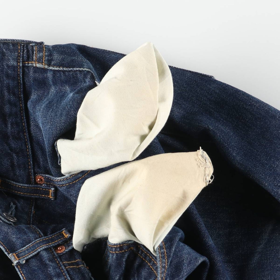 Vintage Levi's 501 Euro Model Straight Denim Pants, Men's Size W30 cotton blue type Vintage Second Hand