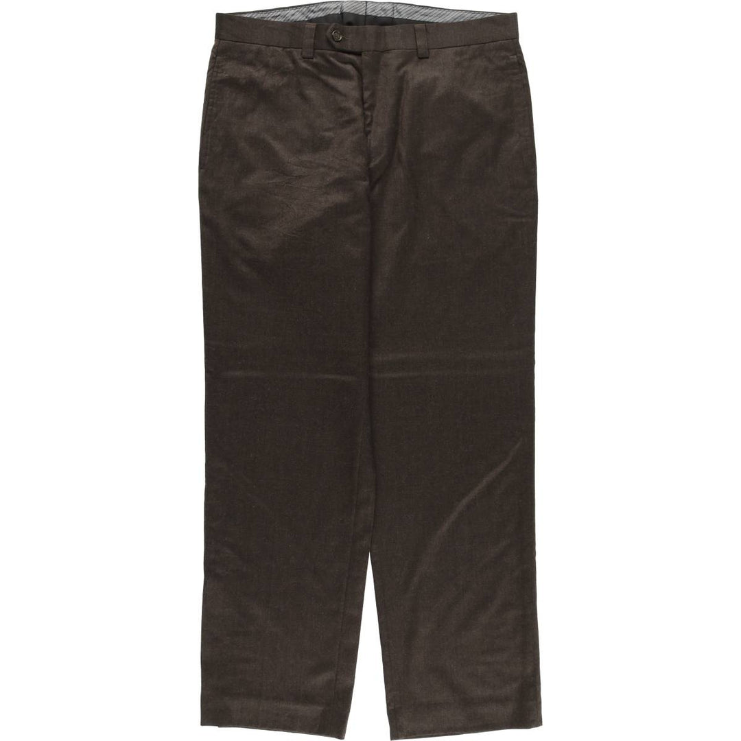 Ralph Lauren LAUREN Wool pants, slacks, men's, W34 equivalent wool Charcoal Vintage Second Hand