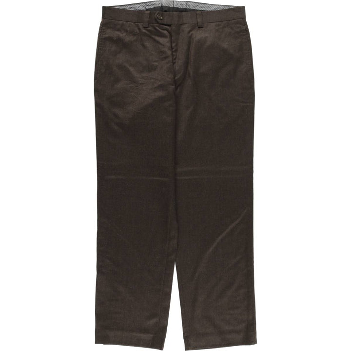 Ralph Lauren LAUREN Wool pants, slacks, men's, W34 equivalent wool Charcoal Vintage Second Hand