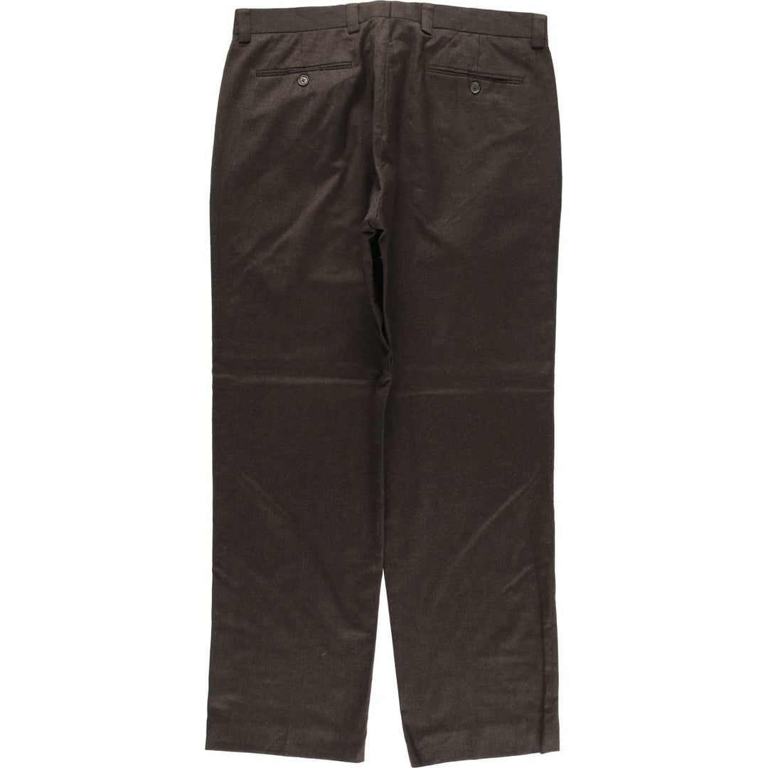 Ralph Lauren LAUREN Wool pants, slacks, men's, W34 equivalent wool Charcoal Vintage Second Hand