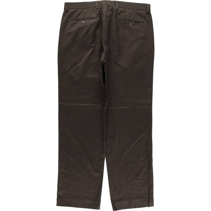 Ralph Lauren LAUREN Wool pants, slacks, men's, W34 equivalent wool Charcoal Vintage Second Hand