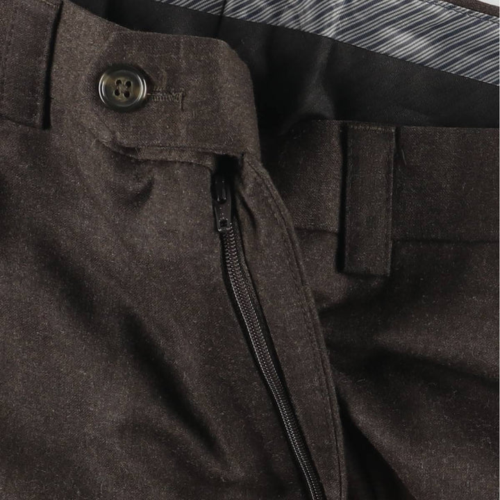 Ralph Lauren LAUREN Wool pants, slacks, men's, W34 equivalent wool Charcoal Vintage Second Hand