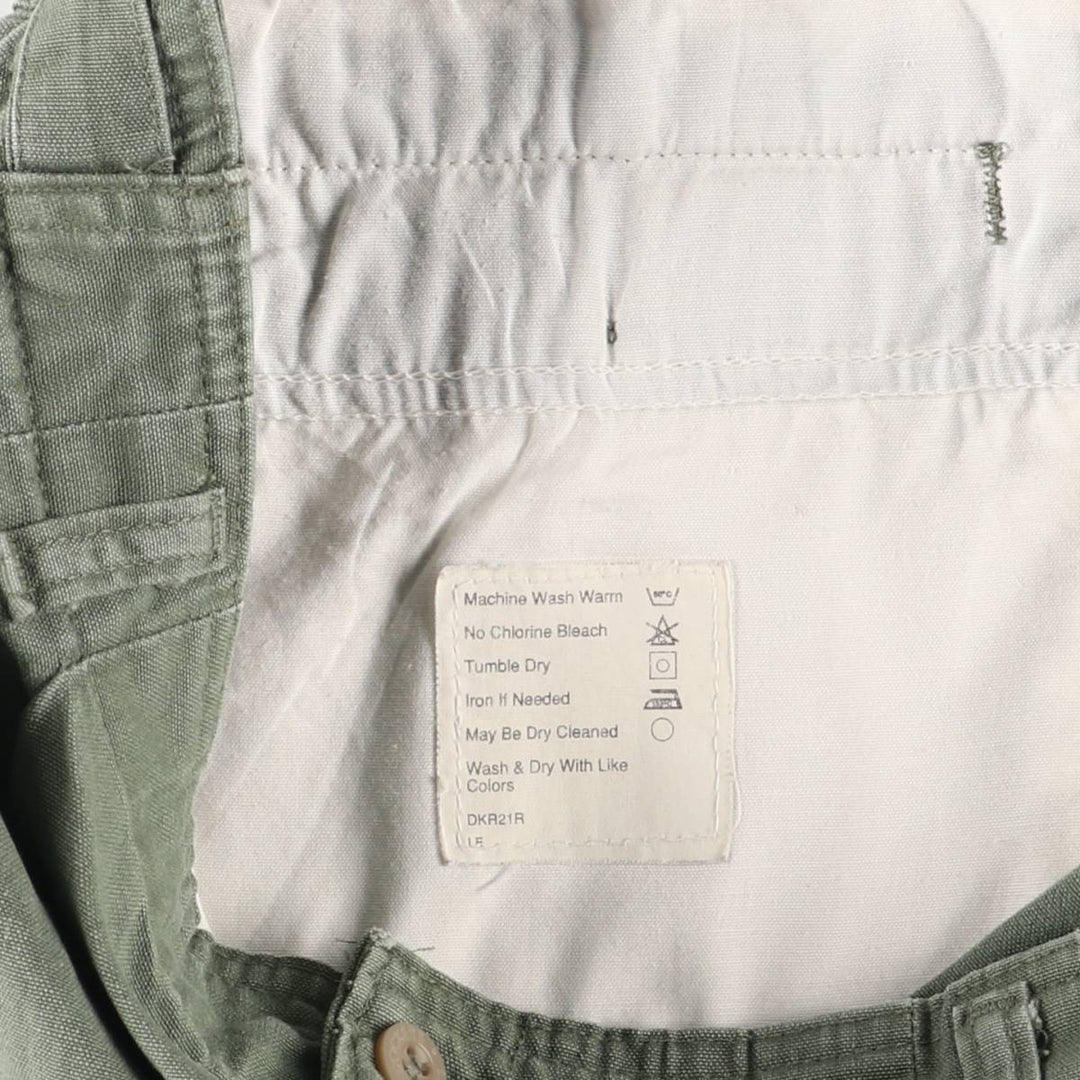 Dockers Men's Two-Pleated Slacks, Size W33 (approx.), Zipper Fly unclear Khaki type Vintage Second Hand