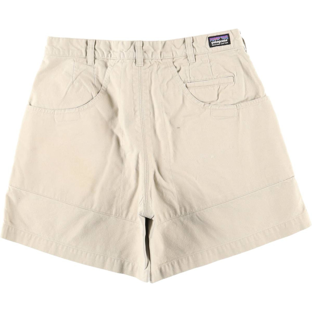 Patagonia Organic Cotton Stand-Up Shorts 57227SP16 Duck Work Shorts Organic cotton Beige type Vintage Second Hand