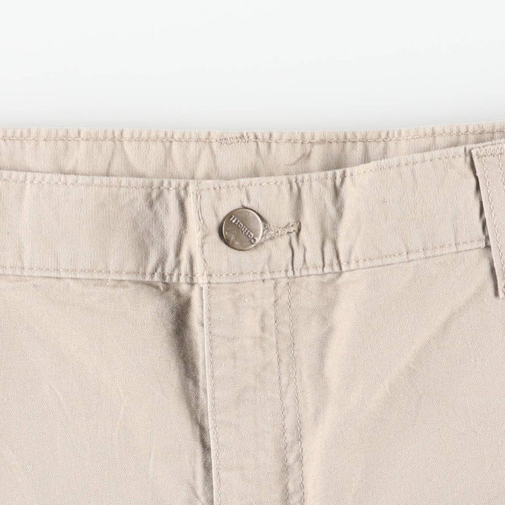 Oversized Carhartt Original Fit Duck Painter Shorts, Men's Size W39 cotton Beige type Vintage Second Hand