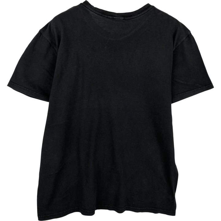 THE BEATLES Band T-shirt, Men's M size unclear black type Vintage Second Hand