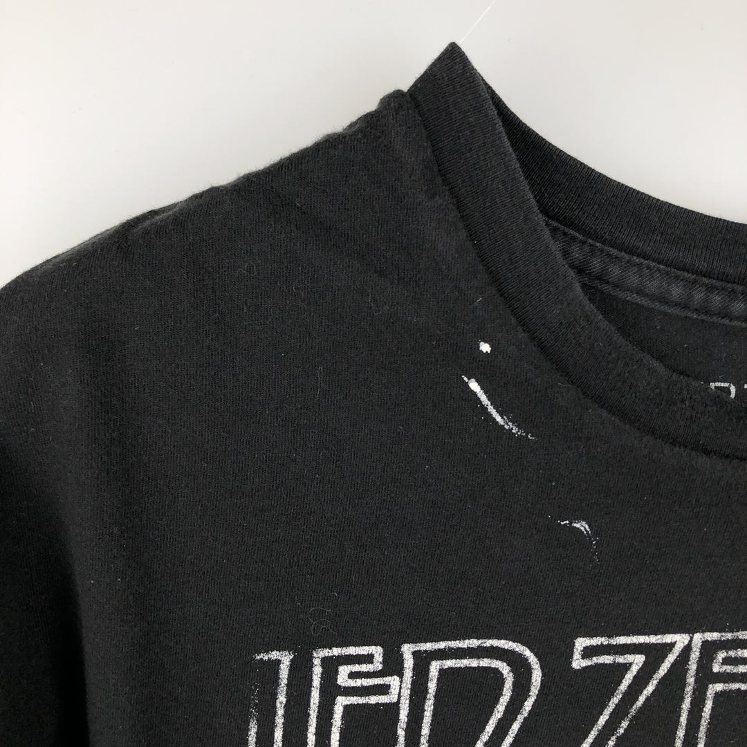 Led Zeppelin Band T-shirt, Band T, Men's L size cotton black type Vintage Second Hand
