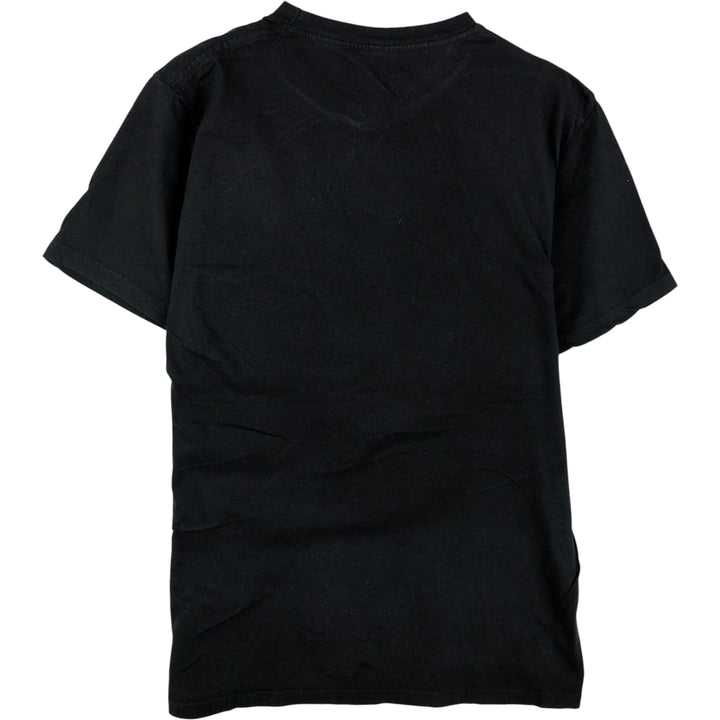 Metallica Skull Pattern Band T-shirt Band Tee Men's M size cotton black type Vintage Second Hand