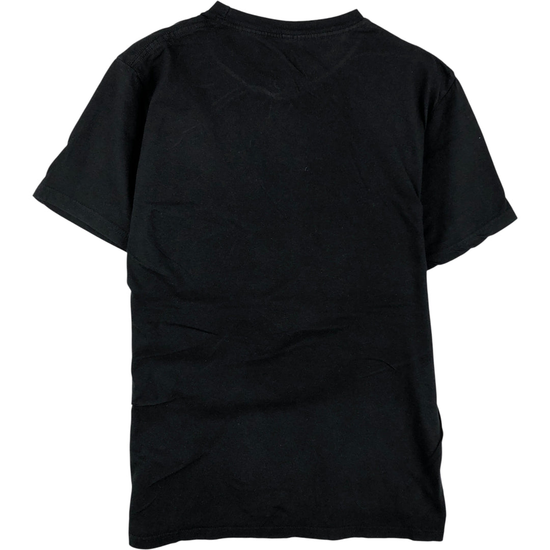 Metallica Skull Pattern Band T-shirt Band Tee Men's M size cotton black type Vintage Second Hand