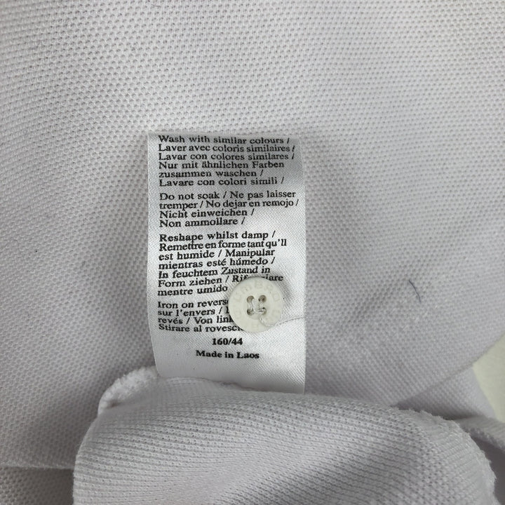 90s-00'S Umbro Short Sleeve Polo Shirt, Men's Size L, Vintage cotton white type Vintage Second Hand