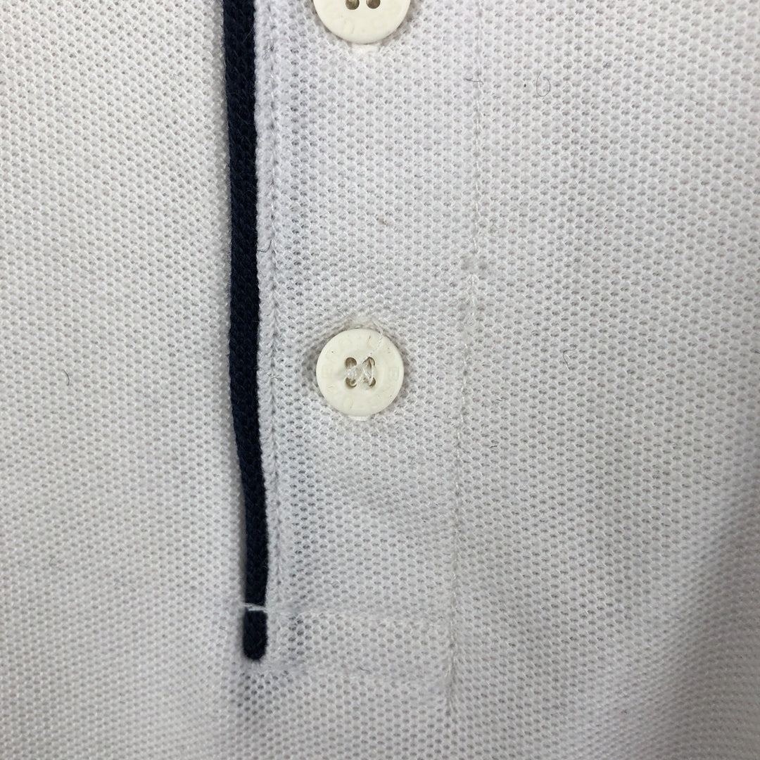 90s-00'S Umbro Short Sleeve Polo Shirt, Men's Size L, Vintage cotton white type Vintage Second Hand