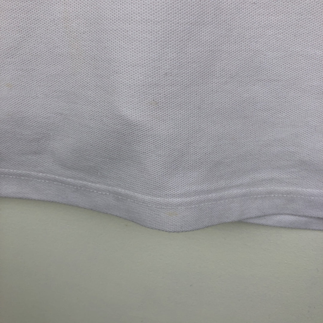 90s-00'S Umbro Short Sleeve Polo Shirt, Men's Size L, Vintage cotton white type Vintage Second Hand