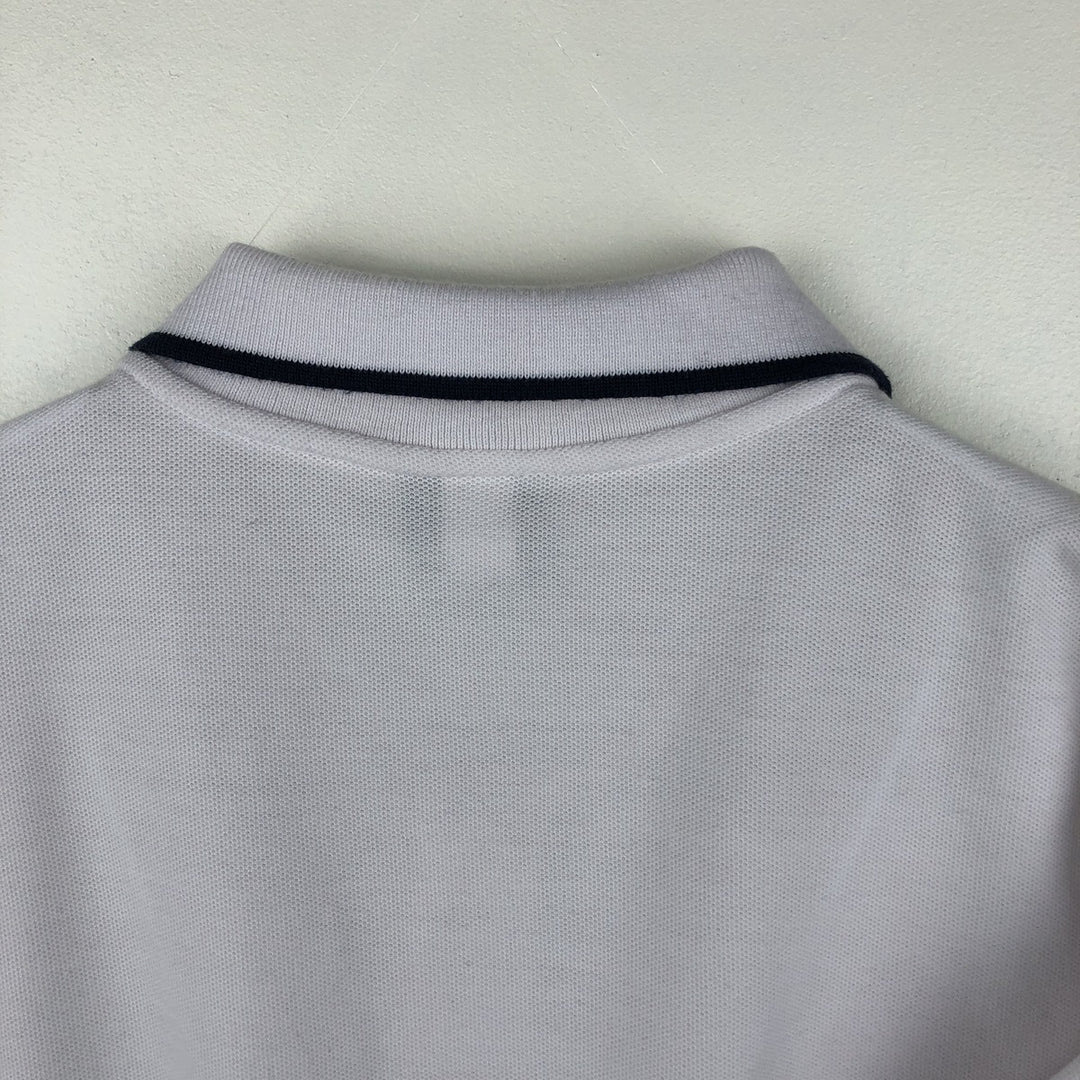 90s-00'S Umbro Short Sleeve Polo Shirt, Men's Size L, Vintage cotton white type Vintage Second Hand