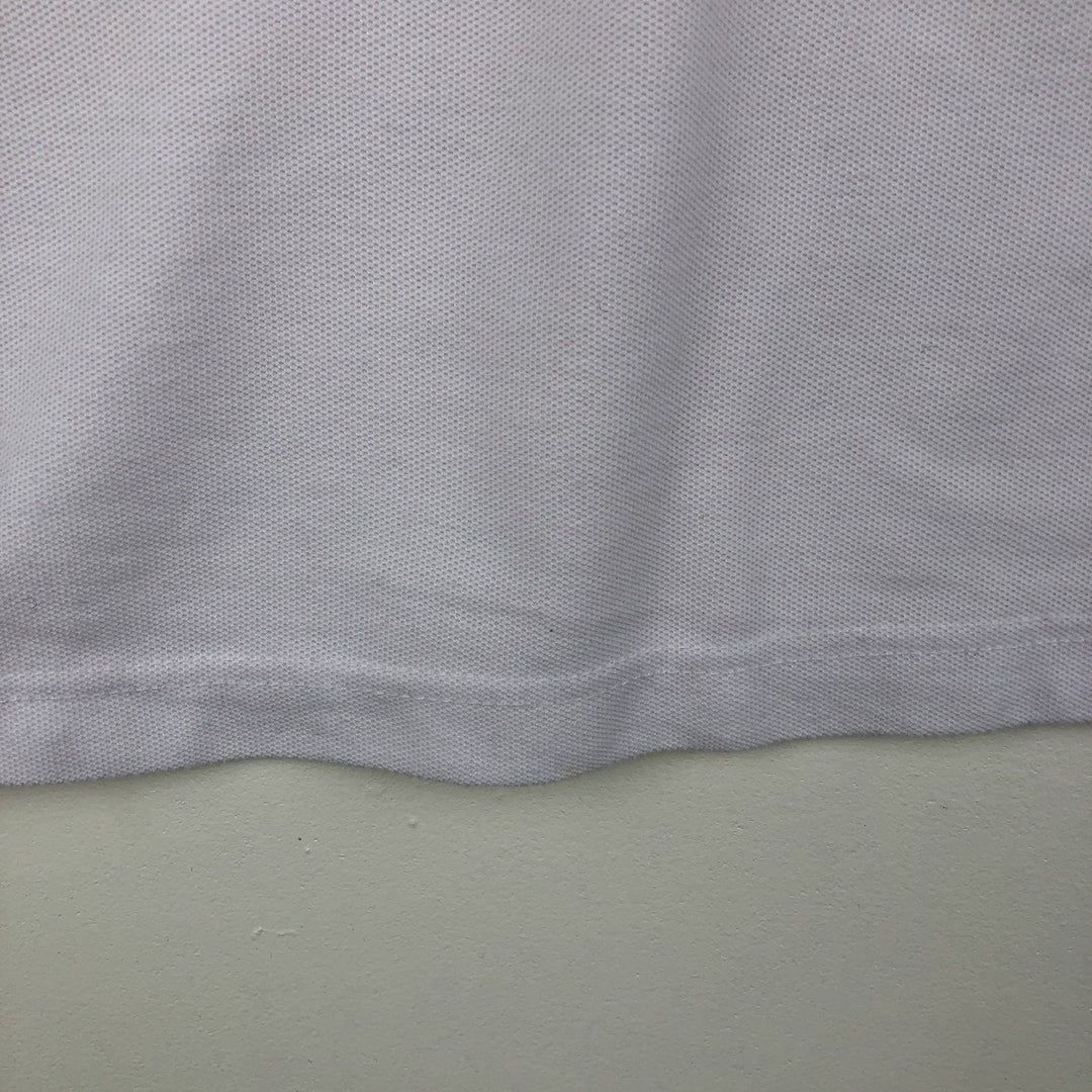 90s-00'S Umbro Short Sleeve Polo Shirt, Men's Size L, Vintage cotton white type Vintage Second Hand