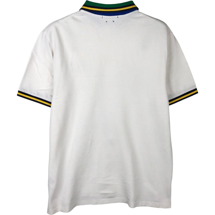 Ralph Lauren POLO by Ralph Lauren Classic Fit Short Sleeve Polo Shirt, Men's Size Medium cotton white type Vintage Second Hand