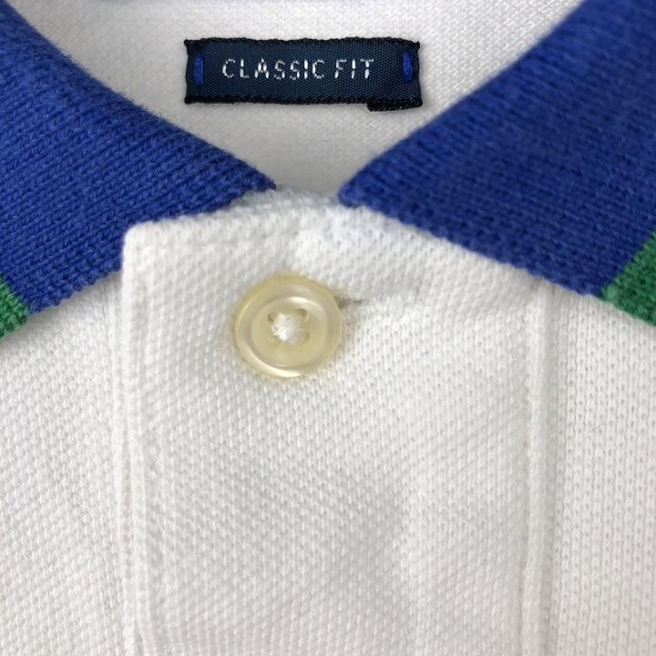Ralph Lauren POLO by Ralph Lauren Classic Fit Short Sleeve Polo Shirt, Men's Size Medium cotton white type Vintage Second Hand