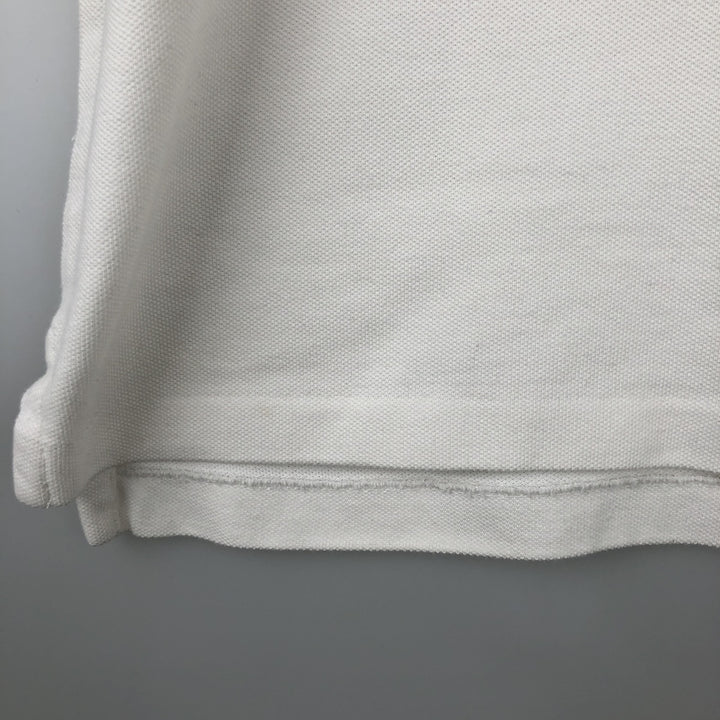 Ralph Lauren POLO by Ralph Lauren Classic Fit Short Sleeve Polo Shirt, Men's Size Medium cotton white type Vintage Second Hand