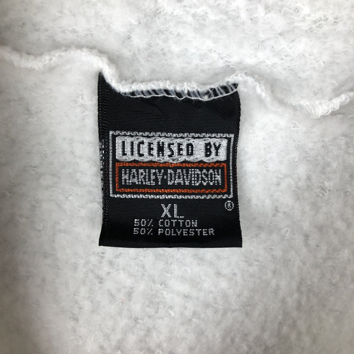 Vintage 90'S Harley-Davidson pullover sweatshirt, made in the USA, size XL, men's cotton gray type Vintage Second Hand