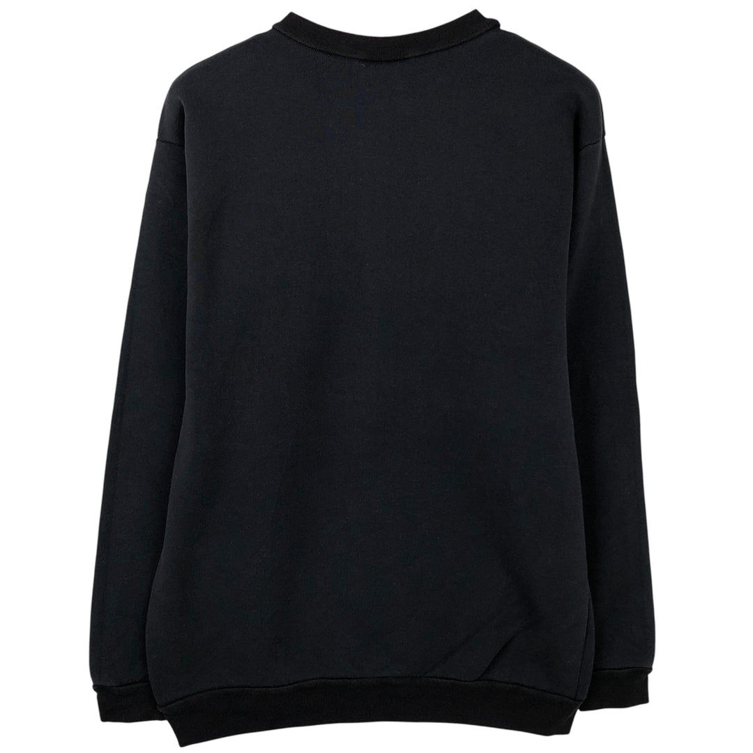 Vintage AED print sweatshirt, made in the USA, men's size L polyester black type Vintage Second Hand