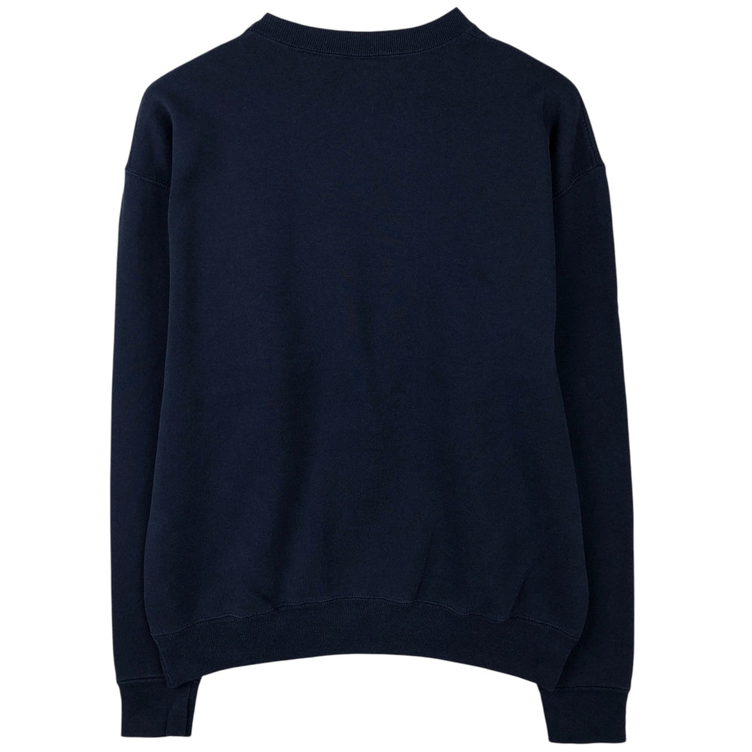 GALT SAND College Sweatshirt, Made in USA, Men's Size L cotton navy blue type Vintage Second Hand