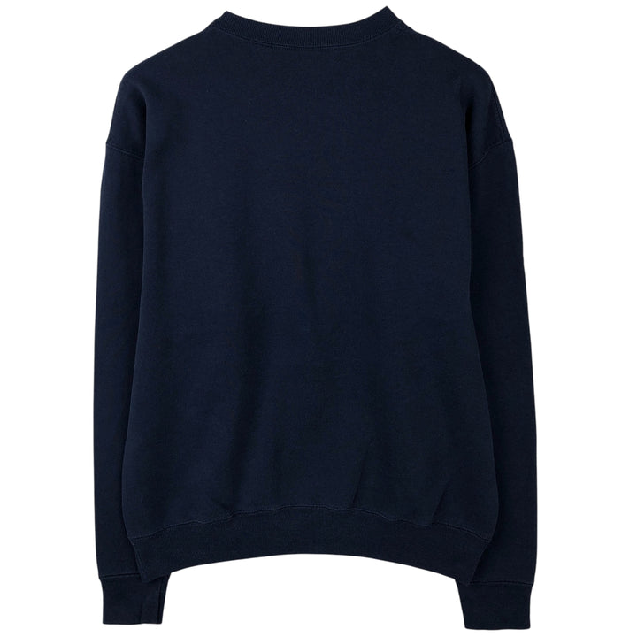 GALT SAND College Sweatshirt, Made in USA, Men's Size L cotton navy blue type Vintage Second Hand