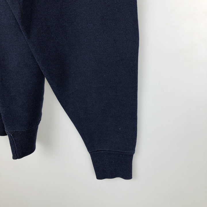 GALT SAND College Sweatshirt, Made in USA, Men's Size L cotton navy blue type Vintage Second Hand