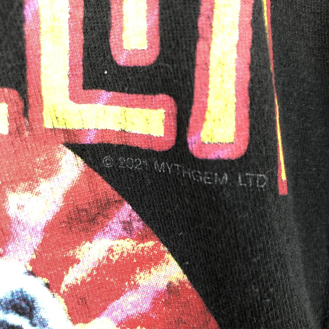 Led Zeppelin Band T-shirt, Band T, Men's L size unclear black type Vintage Second Hand