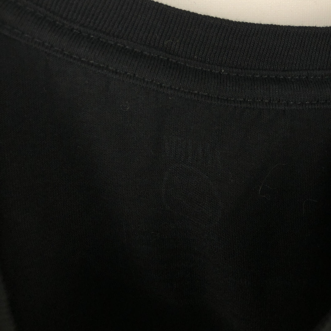 NIRVANA Nirvana Band T-shirt, Band T, Men's L size unclear black type Vintage Second Hand