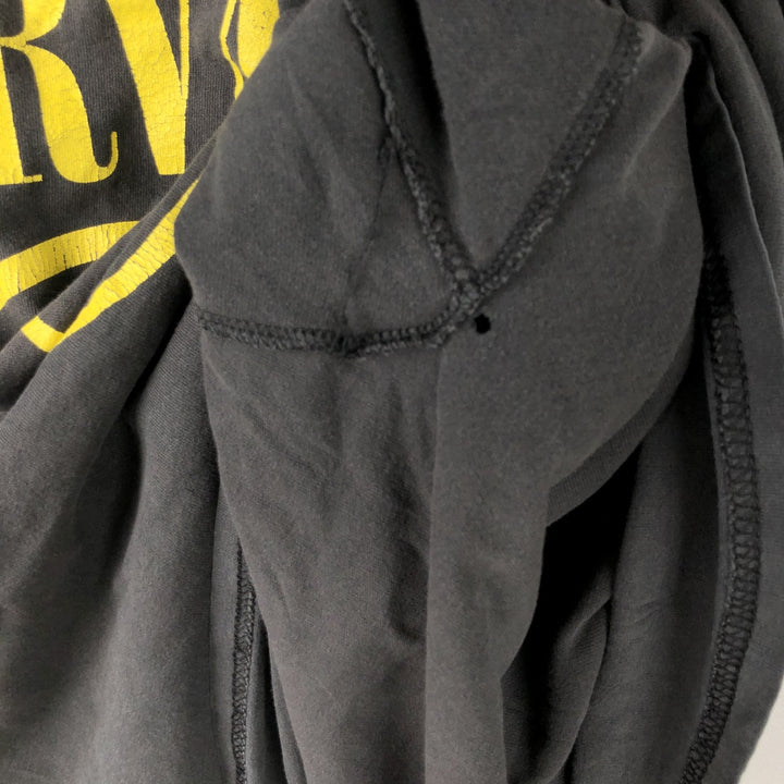 NIRVANA Nirvana Band T-shirt, Band T, Men's XXL cotton black type Vintage Second Hand