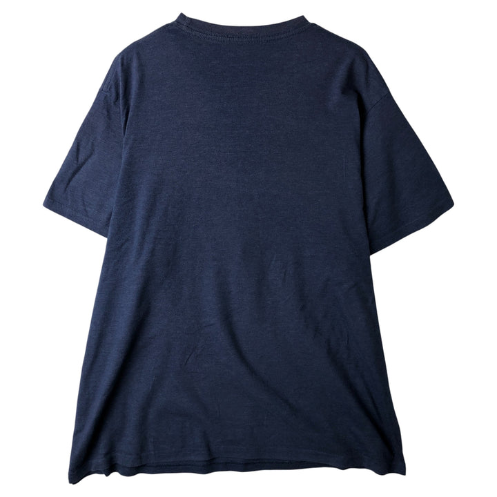 NIRVANA Nirvana Band T-shirt, Band T, Men's L size unclear navy blue type Vintage Second Hand
