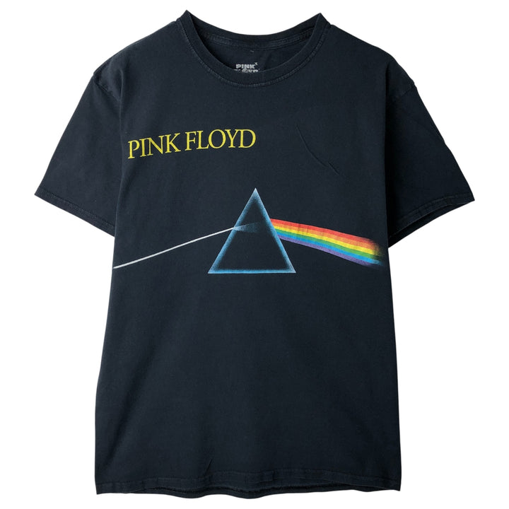 PINK FLOYD Pink Floyd Band T-shirt Band T Men's M size cotton black type Vintage Second Hand