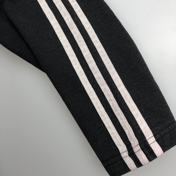 Vintage 90'S Adidas logo sweatshirt, size M, men's cotton black type Vintage Second Hand