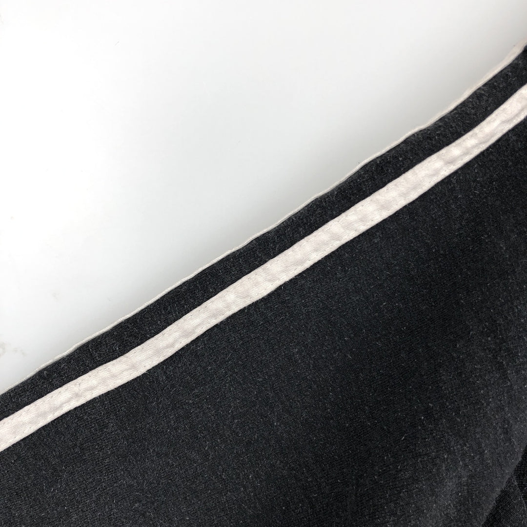 Vintage 90'S Adidas logo sweatshirt, size M, men's cotton black type Vintage Second Hand