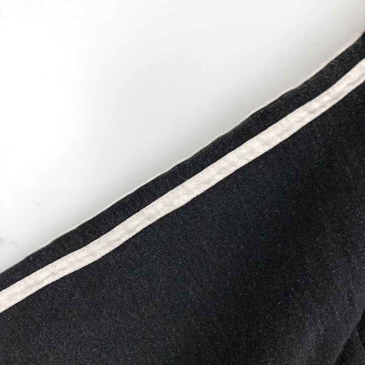 Vintage 90'S Adidas logo sweatshirt, size M, men's cotton black type Vintage Second Hand