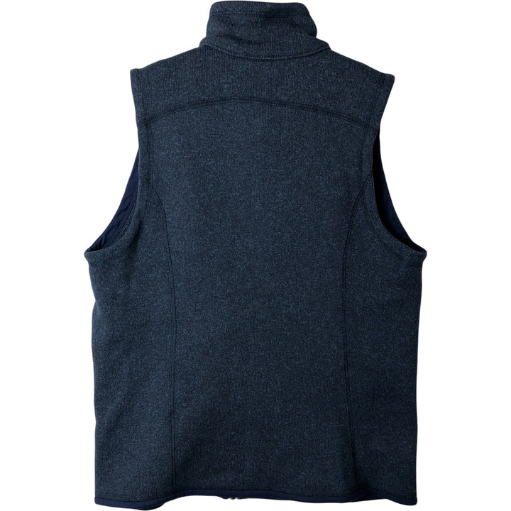 Patagonia Better Sweater Vest 25886SP19 Fleece Vest, Men's Size Small polyester navy blue type Vintage Second Hand