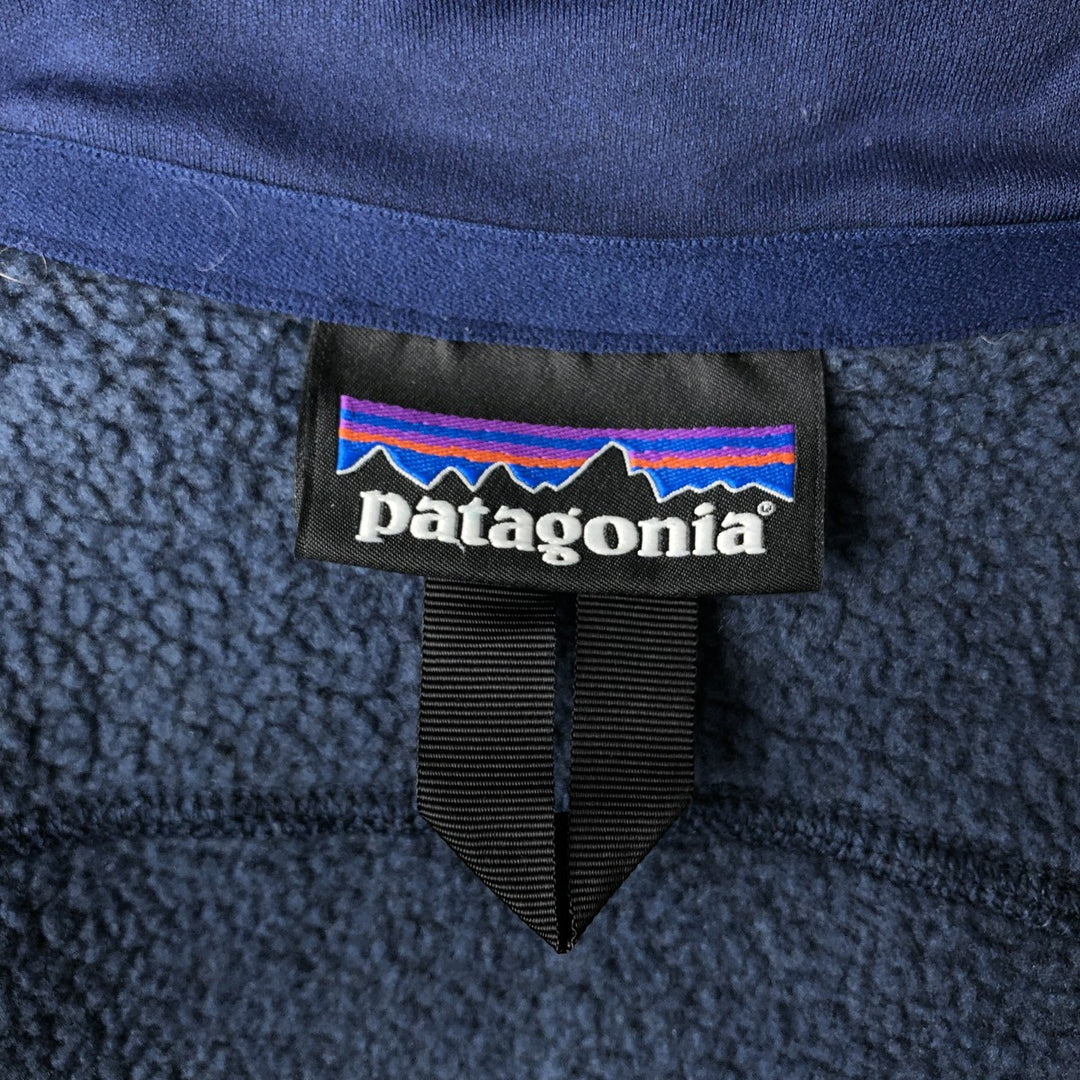 Patagonia Better Sweater Vest 25886SP19 Fleece Vest, Men's Size Small polyester navy blue type Vintage Second Hand