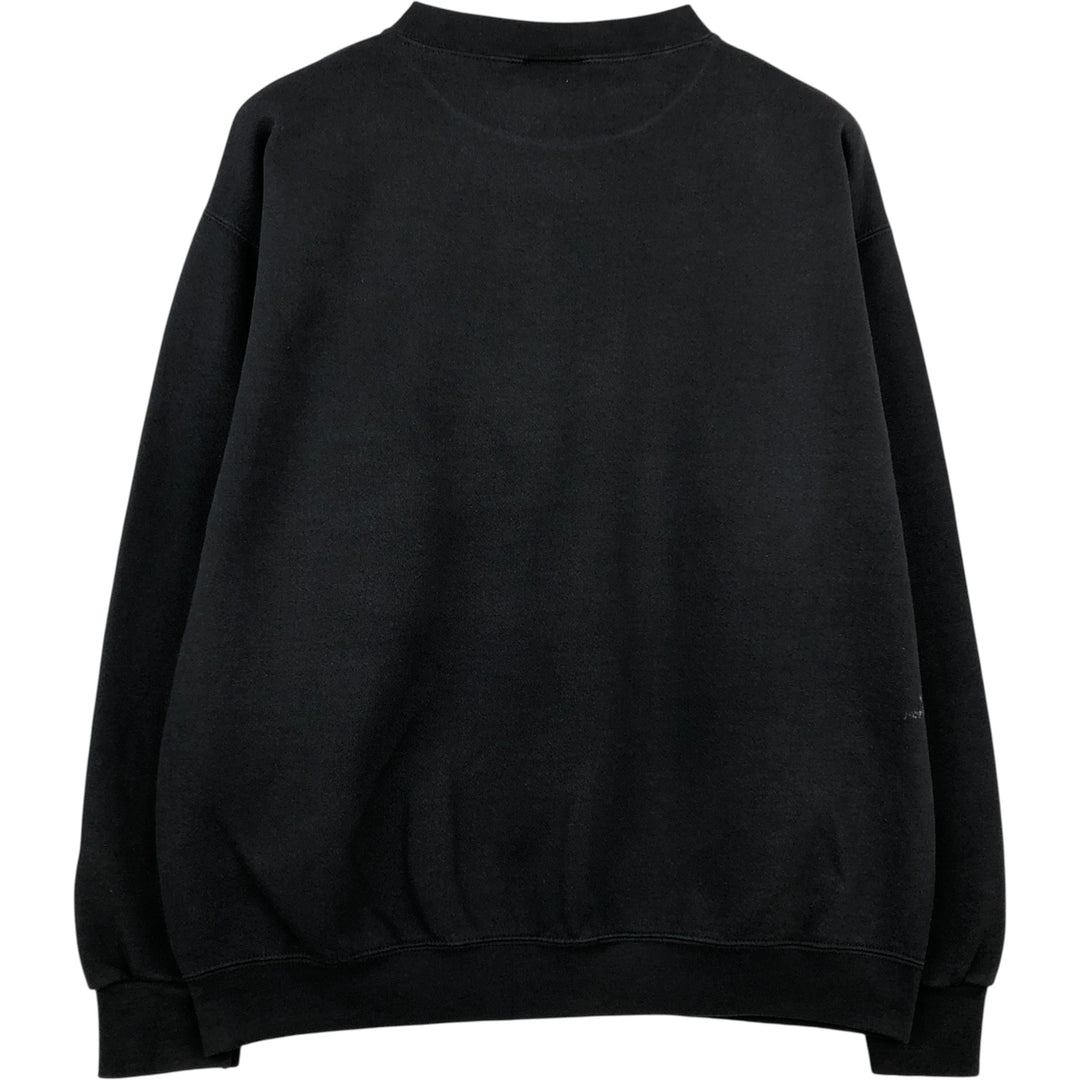 Vintage 90'S Lee Heavyweight Sweatshirt, Made in USA, Men's Size L cotton black type Vintage Second Hand