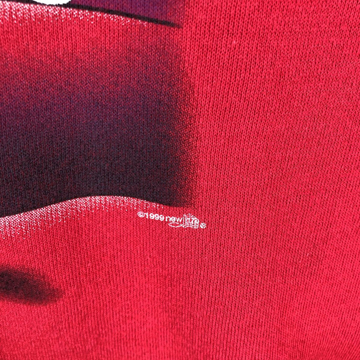 Vintage Lee "The Greatest Gift is Jesus" print sweatshirt from the 1990'S and 2000s, size XL, men's. cotton red type Vintage Second Hand