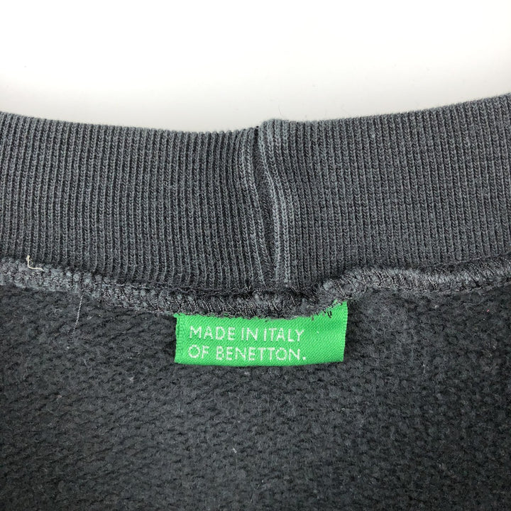 Vintage UNITED COLORS OF BENETTON sweatshirt, made in Italy, men's size XXL. unclear black type Vintage Second Hand
