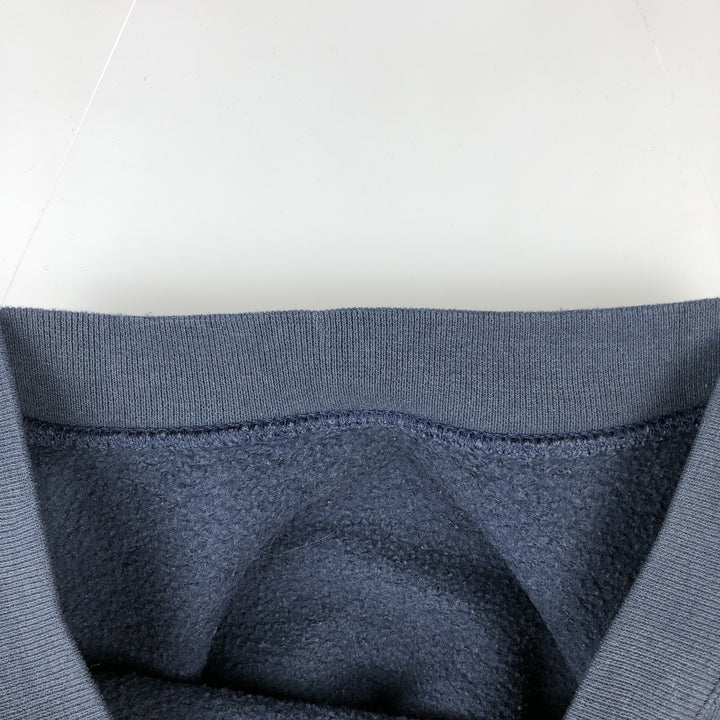 Vintage 90'S Lee Heavyweight Printed Sweatshirt, Made in USA, Men's Size XL cotton navy blue type Vintage Second Hand
