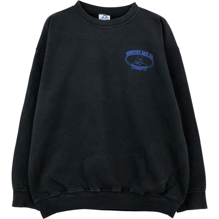 90's Alstyle Heavy Weight 90 cotton black type Vintage Second Hand