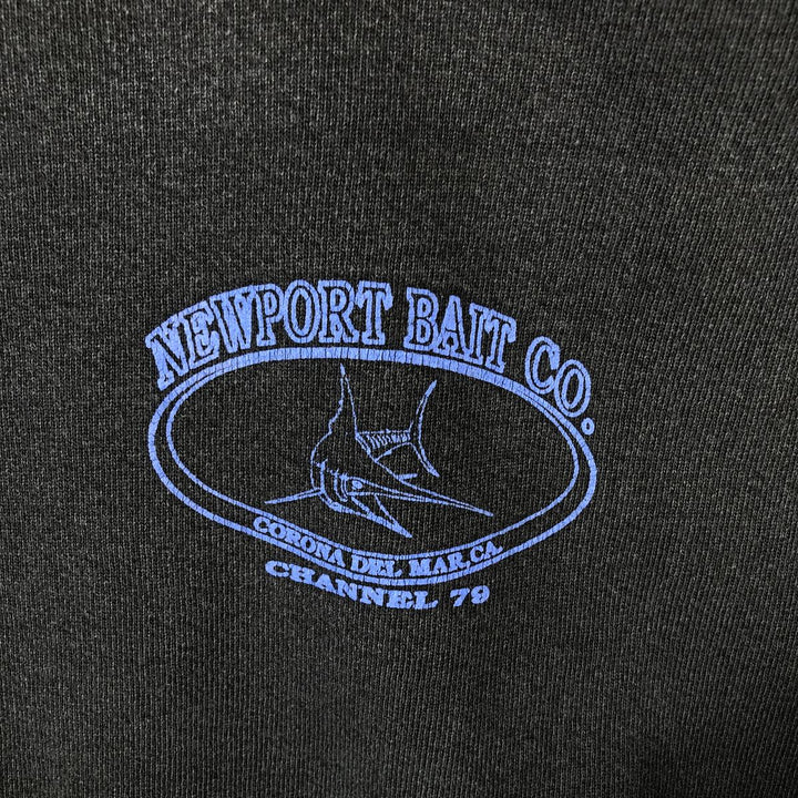 90's Alstyle Heavy Weight 90 cotton black type Vintage Second Hand