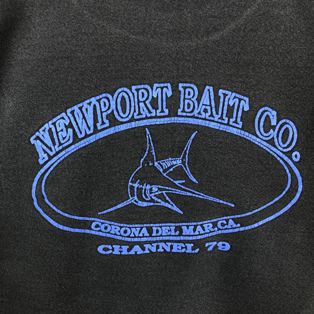 90's Alstyle Heavy Weight 90 cotton black type Vintage Second Hand