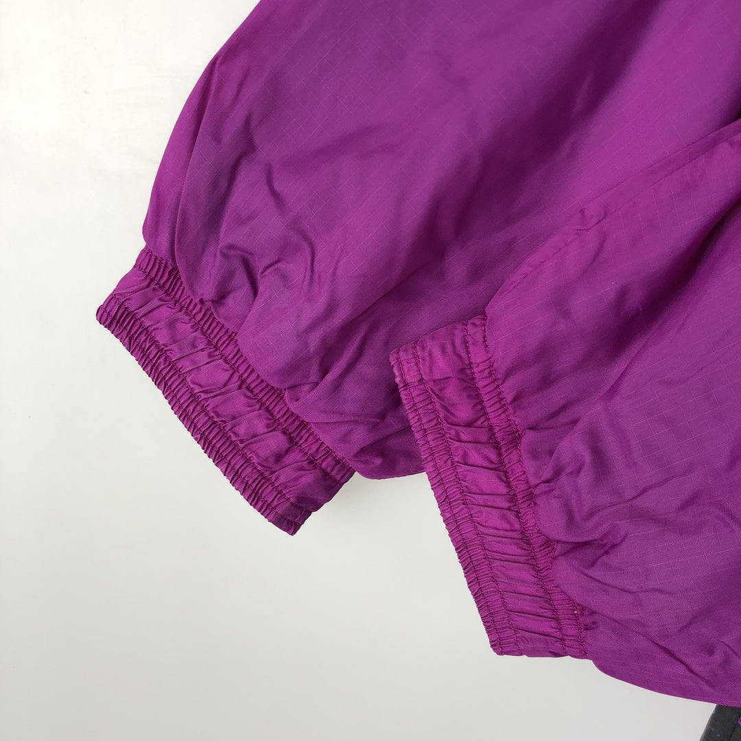 Vintage 90'S Nike silver tag all-over print ripstop nylon jacket, size S, men's Nylon black type Vintage Second Hand